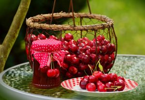 Sky Dining Inspiration: Dessert - cherries 