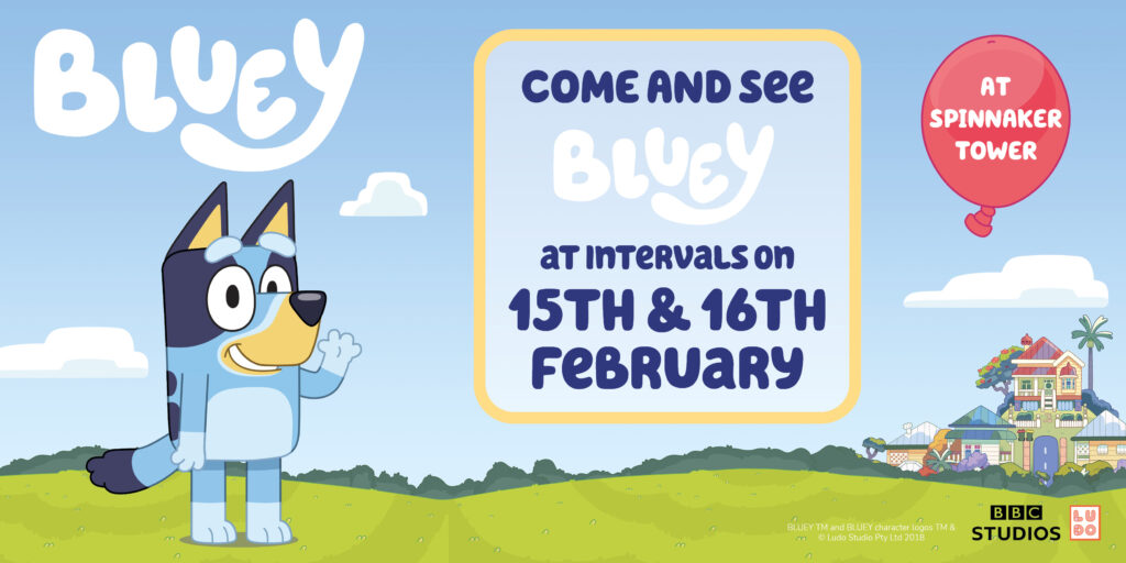 Come and meet Bluey